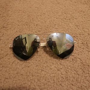 Ray Bans Mirrored Glasses